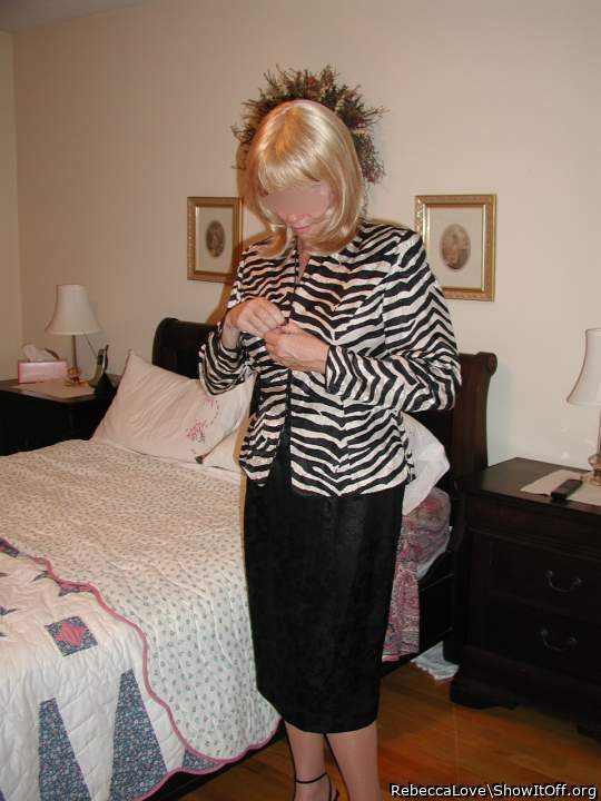 Time to strip naked, Rebecca.    