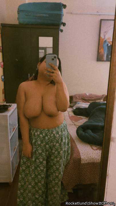 Let me feel your breasts all over my body. I want to suck yo