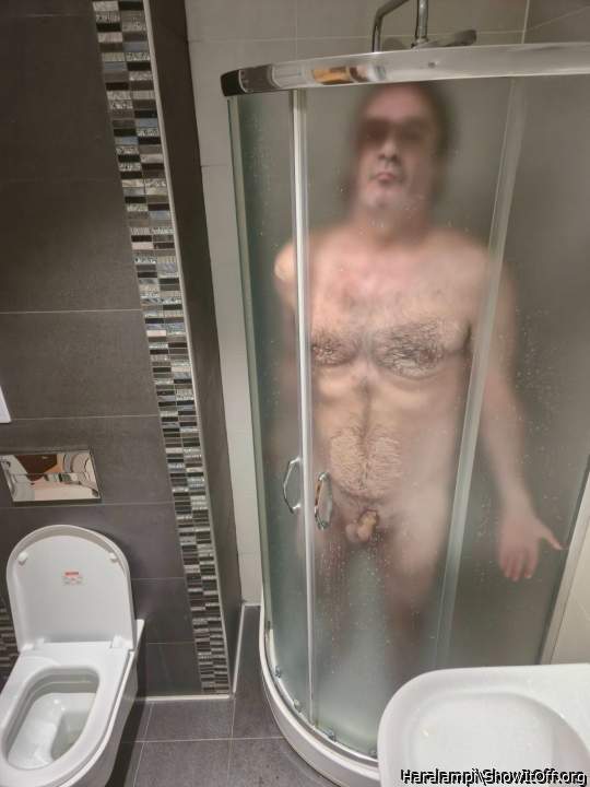 I really hate narrow shower stalls.