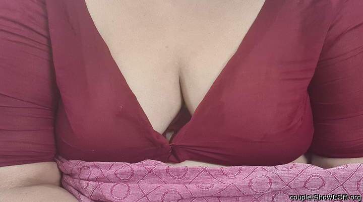 Photo of breasts from couple