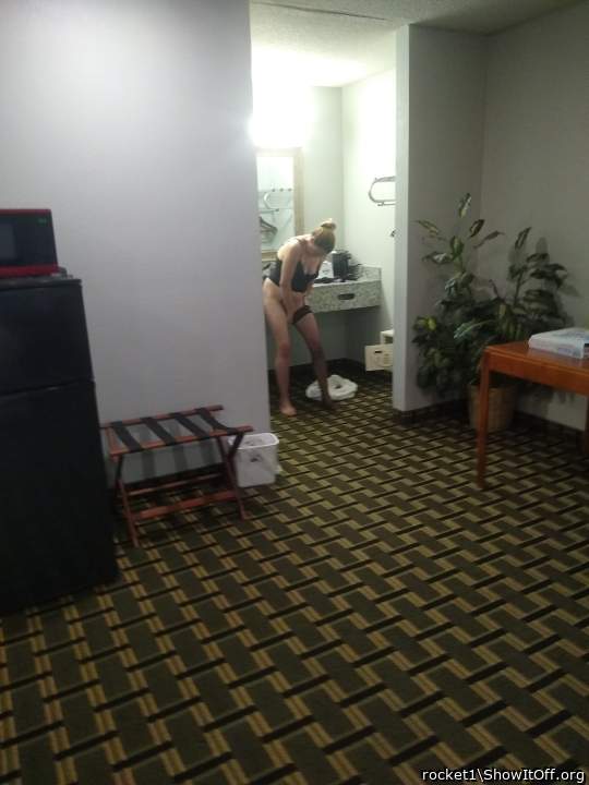 Getting ready for extra dick