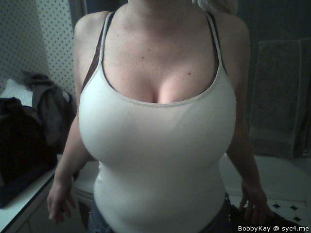 Put my big fat cock between your massive tits