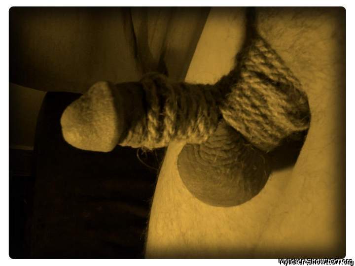 great rope work, and I'm sure it feels very good!!      