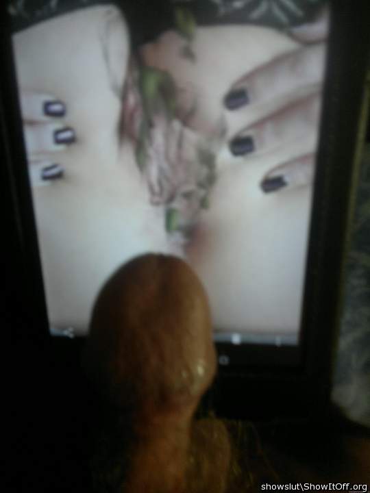 Cock and slut and Cum.