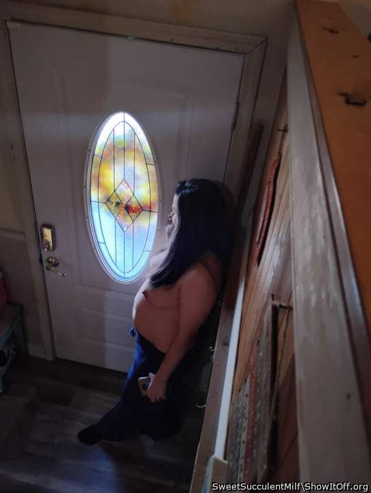 Great picture! It looks great with the light that comes from