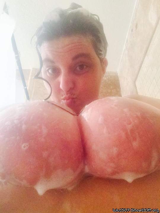 A very hot and sexy woman looking even more hot when wet