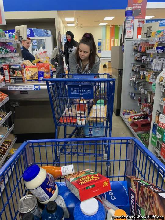 A HOTTIE WITH NO BRA JIM SAW AT STORE