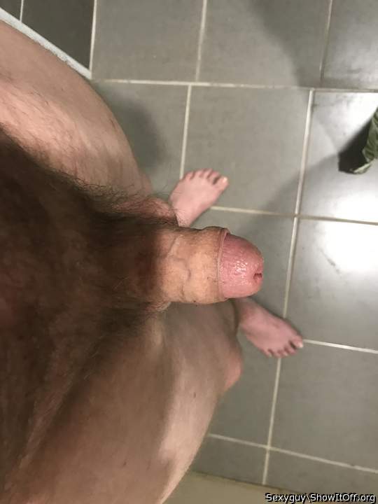 Lovely fat cock dying for beautiful blow job with slow swall