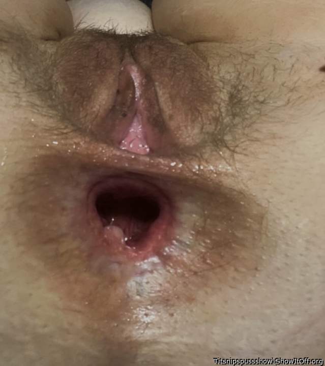Beautiful hole just begging for me to fill it with my large 