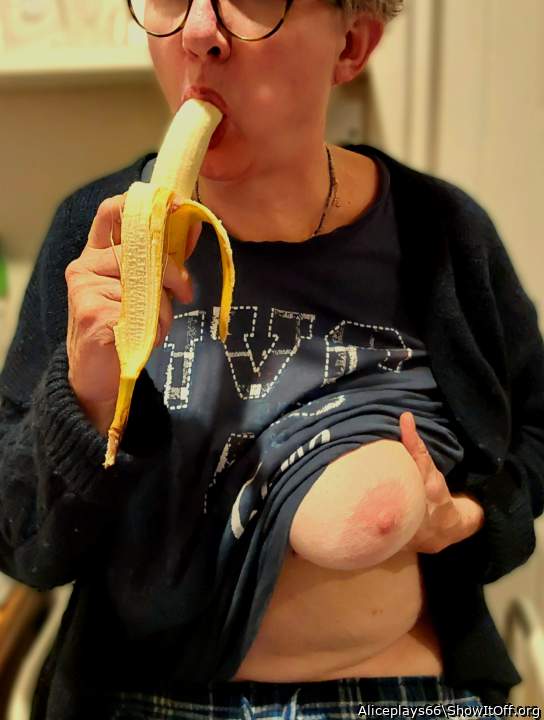 I fancied a banana...